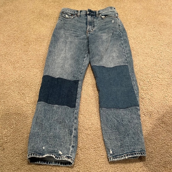 Abercrombie Ankle straight Ultra high rise sz 27 NWOT - Picture 1 of 5